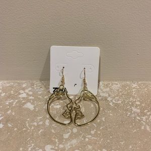 Half face earrings!!